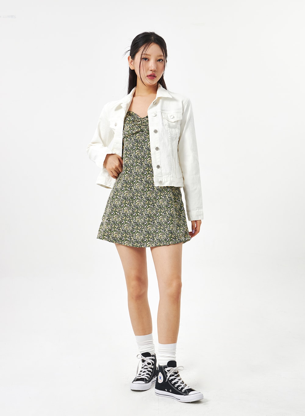 Button Cotton Jacket CA314