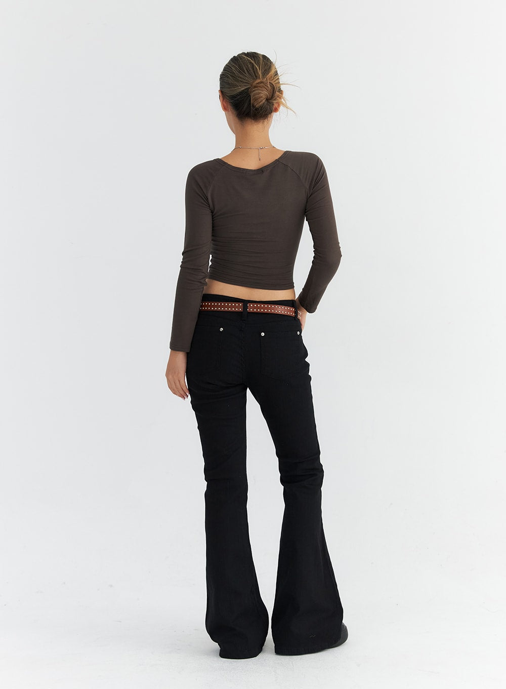 Low-Rise Bootcut Jeans CO313