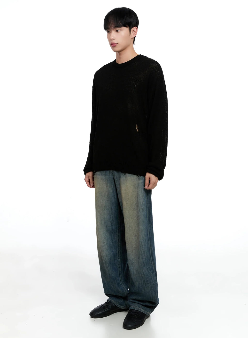 Men's Vintage Wide-Leg Jeans IG520