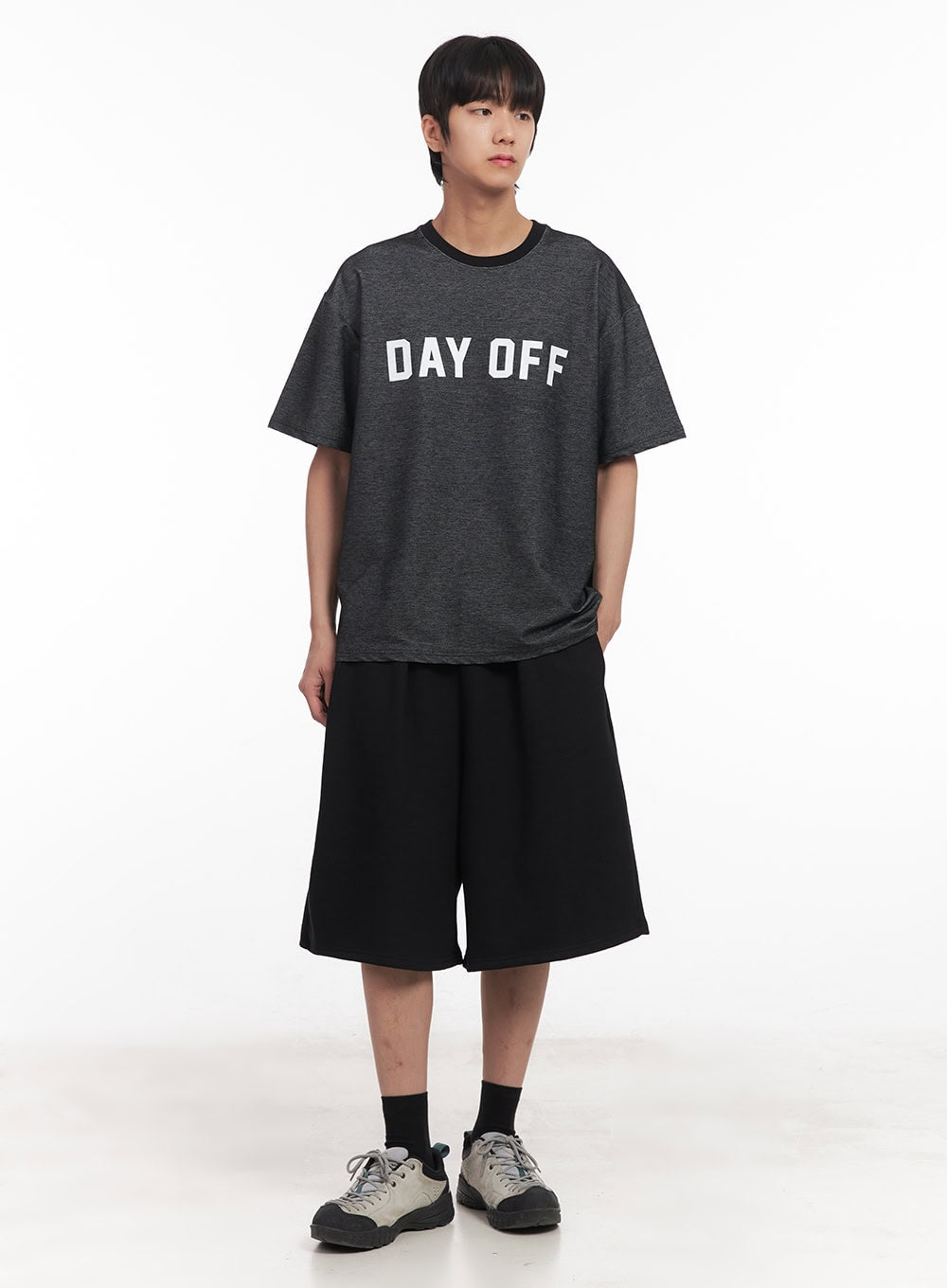 Men's Comfy Wide-Fit Sweatshorts IA511