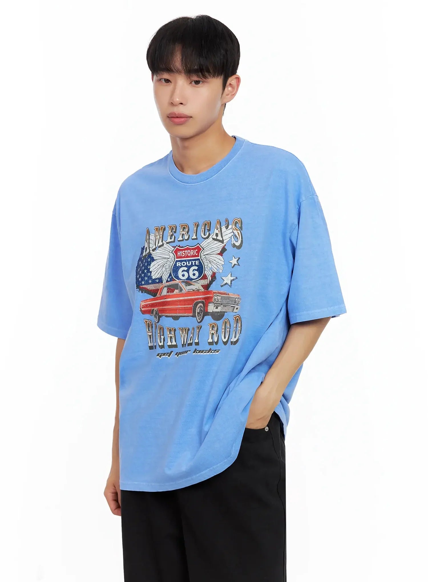 Men's Route 66 Graphic T-Shirt IL516