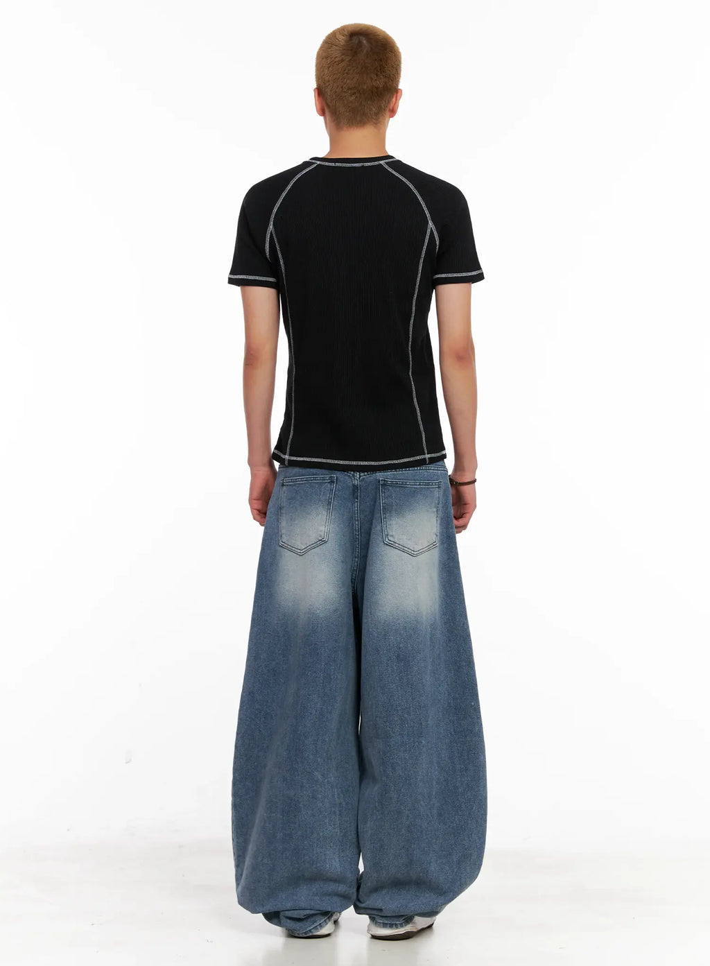 Men's Balloon-Fit Denim Jeans IL518