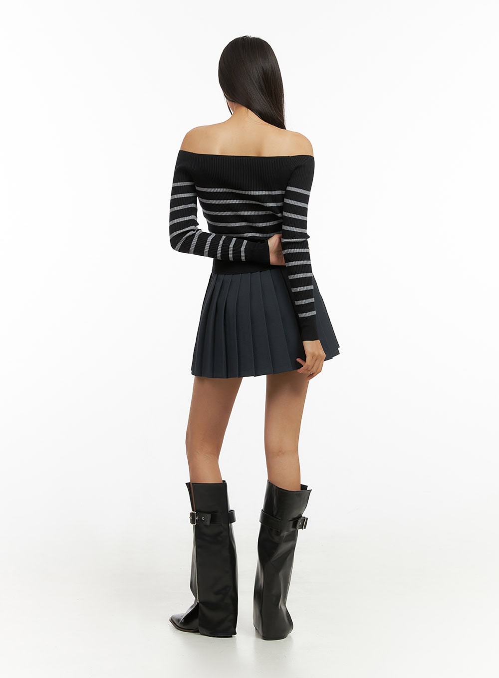 Pleated Bliss Mini Skirt IO409