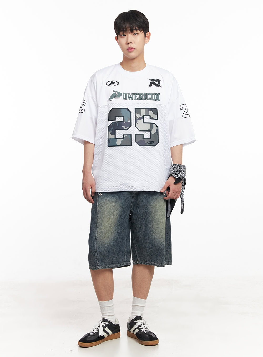 Men's Camo Mesh Jersey T-Shirt IA525