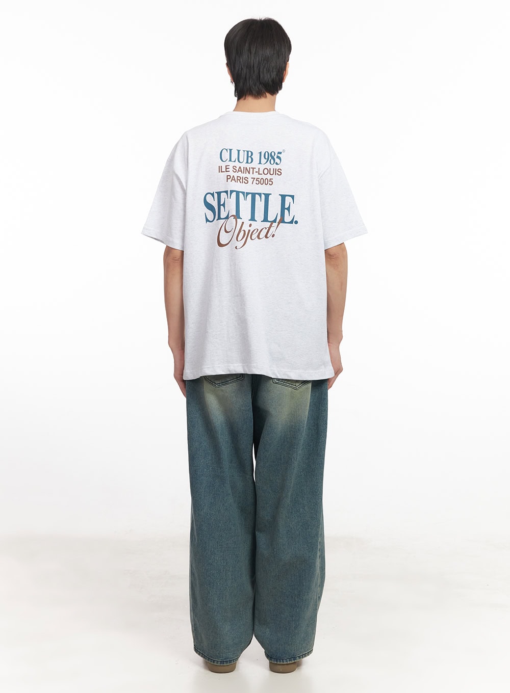 Men's Graphic Oversized T-Shirt IA511