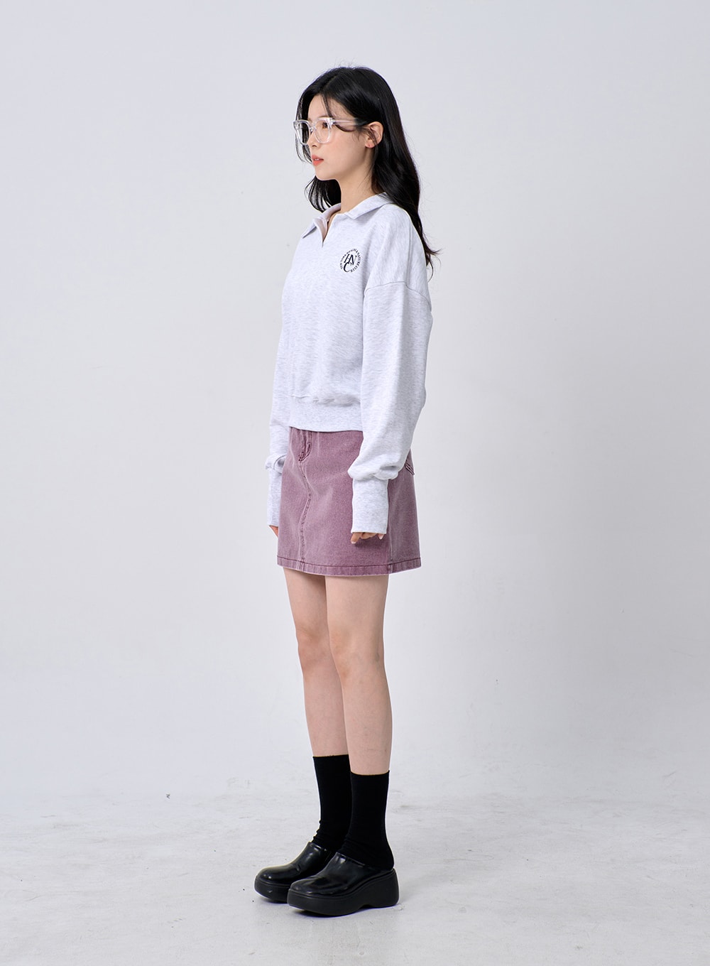 V-Neck Sweatshirt OM329