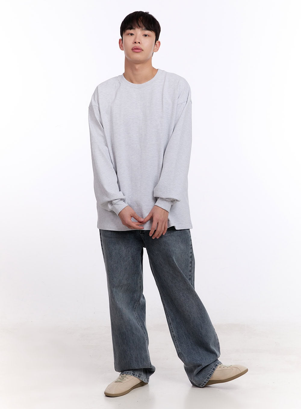 Men's Essential Long Sleeve Tee IM512