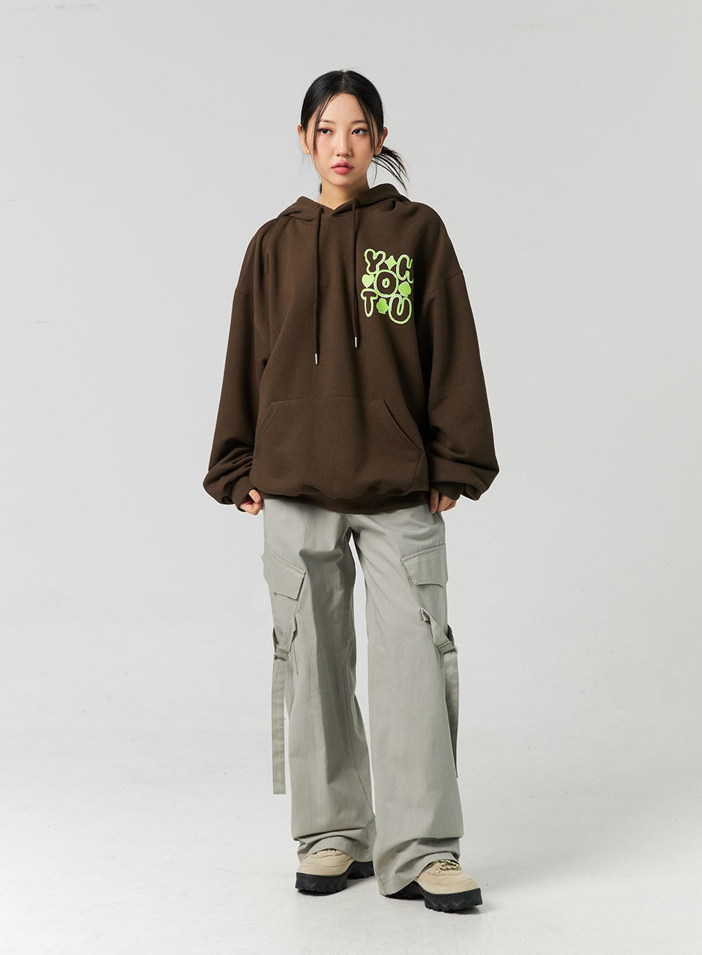 Graphic Hooded Sweatshirt CO323