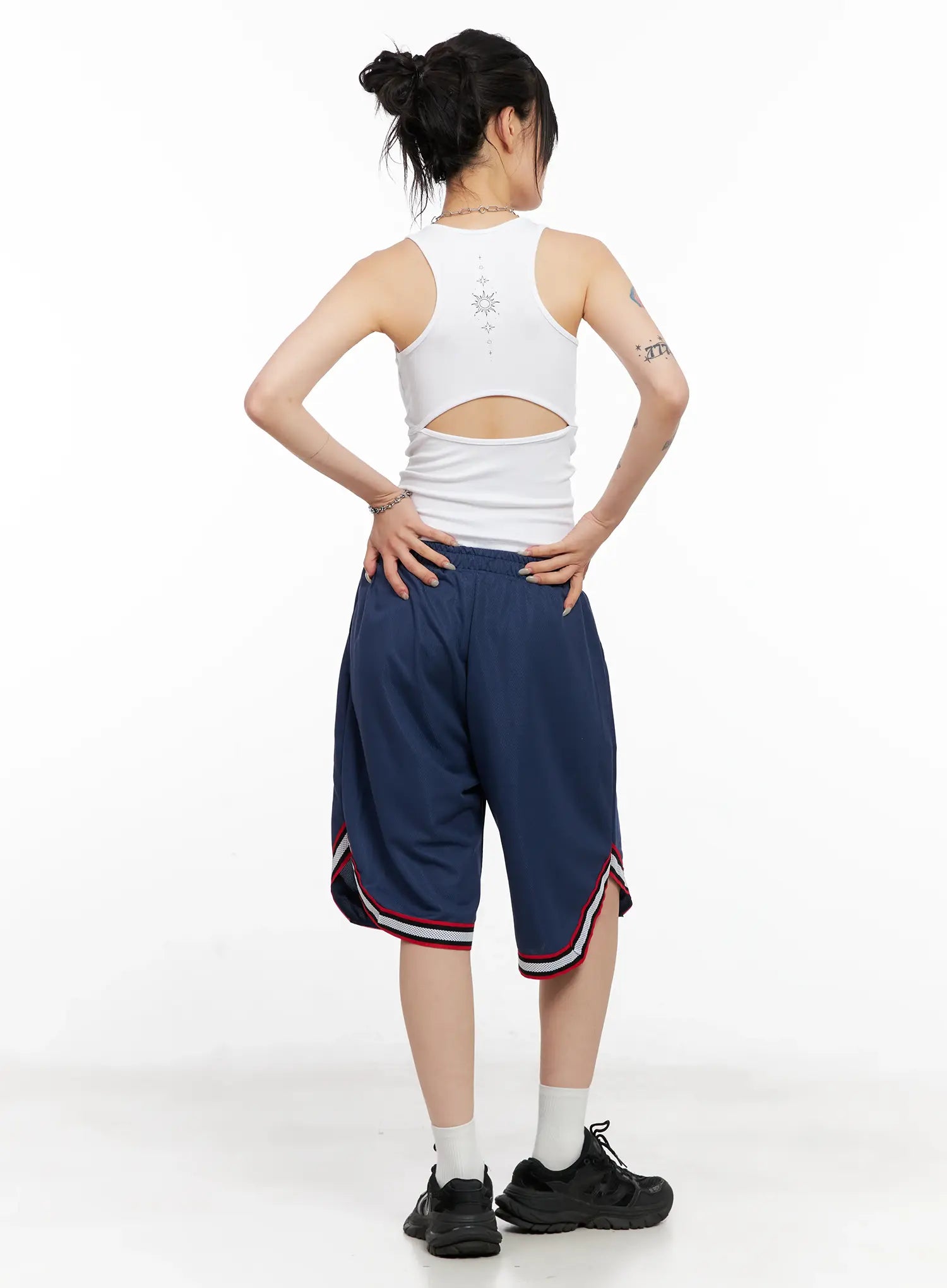 Back-Slit Tank Top CL528