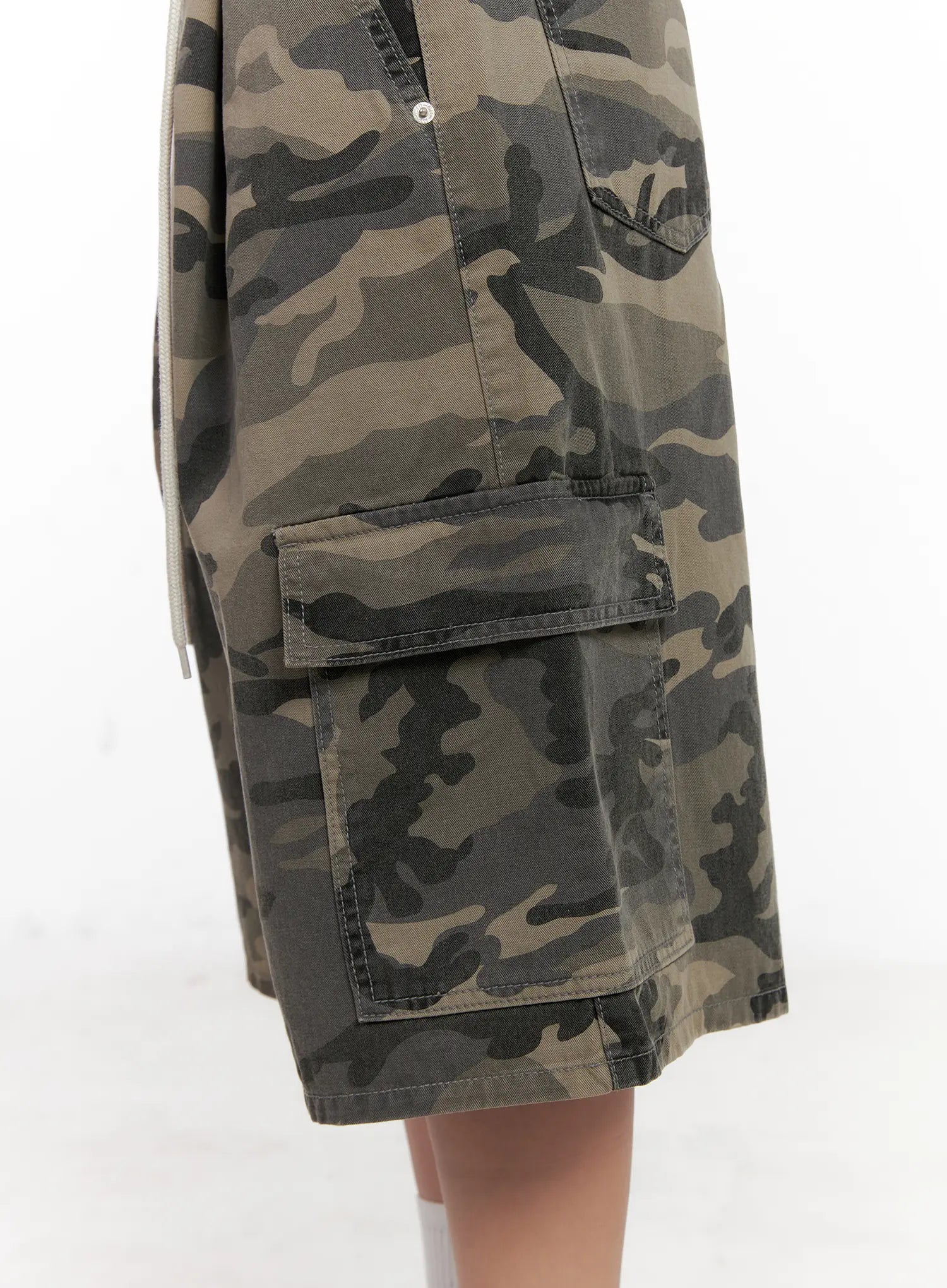 Camo Cargo Jorts CL521