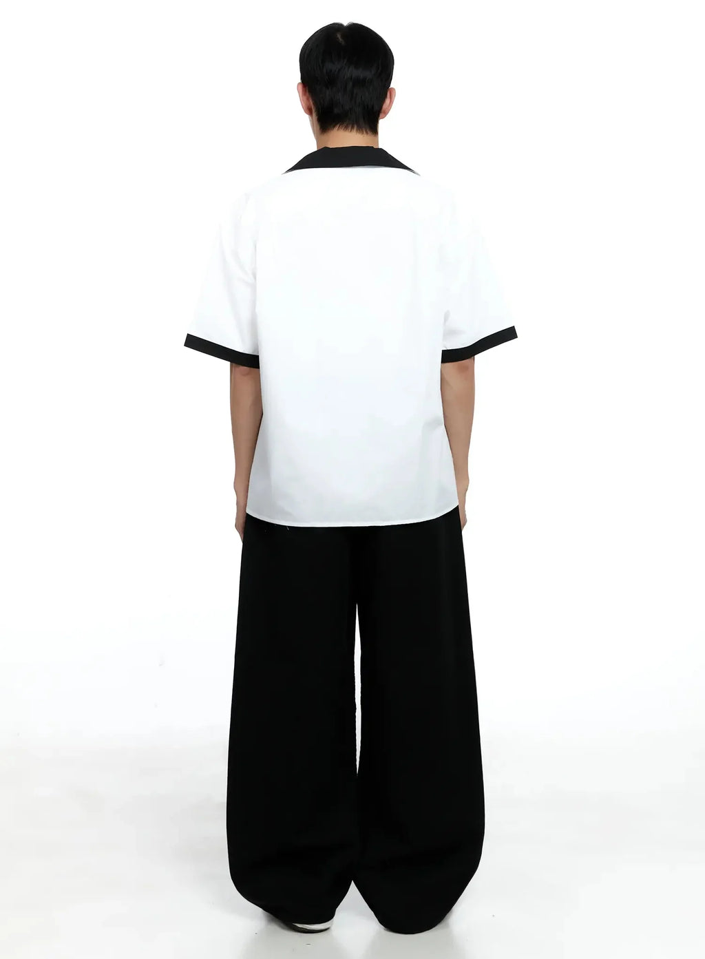 Men's Basic Wide-Leg Pants IG520