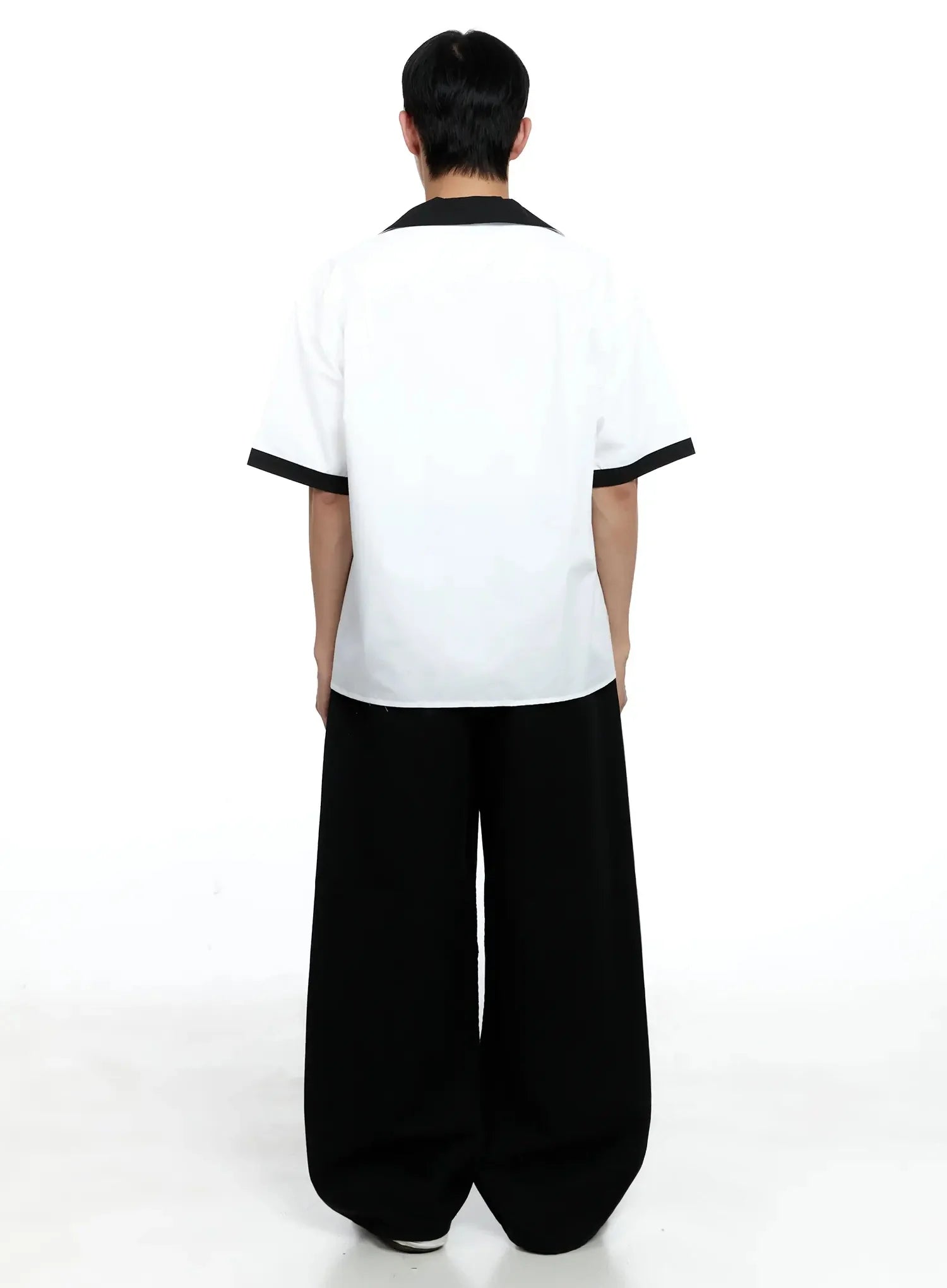Men's Basic Wide-Leg Pants IG520