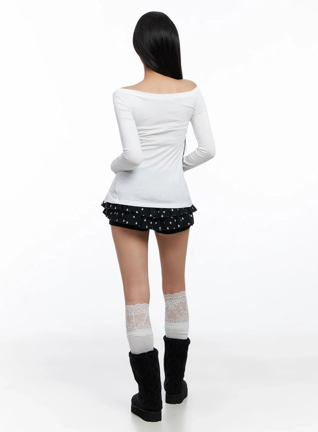 Star Ruffle Skort IS525