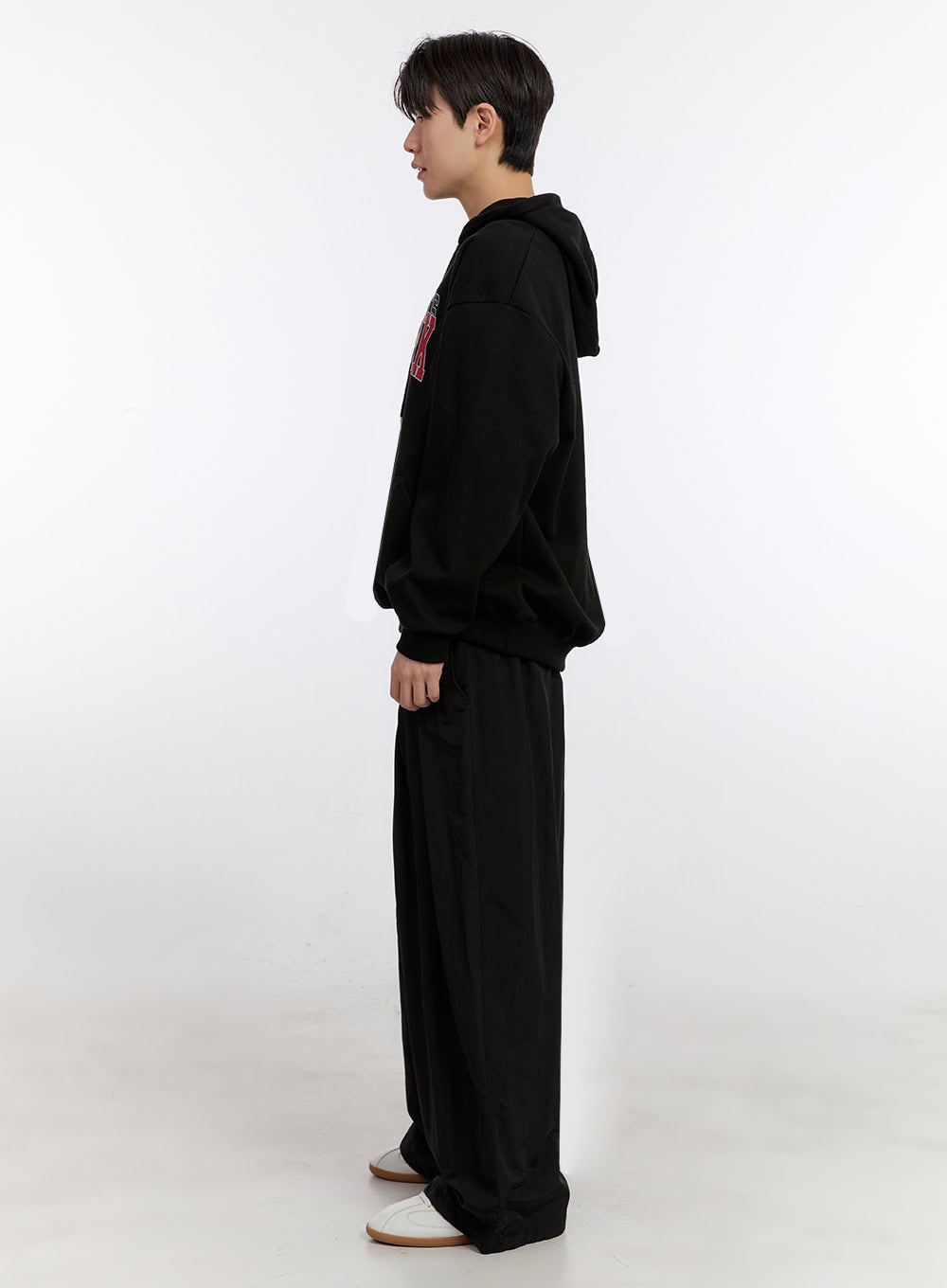 Men's Wide-Leg Windbreaker Pants IM525