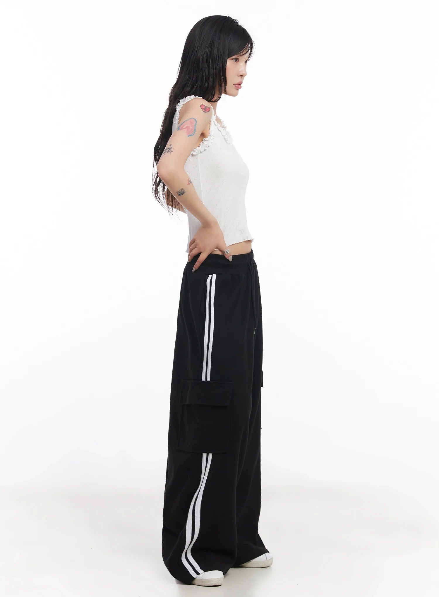 Classic Striped Sweatpant Joggers IC503