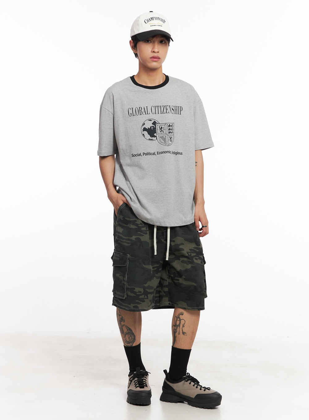 Men's Global Graphic T-Shirt IY508