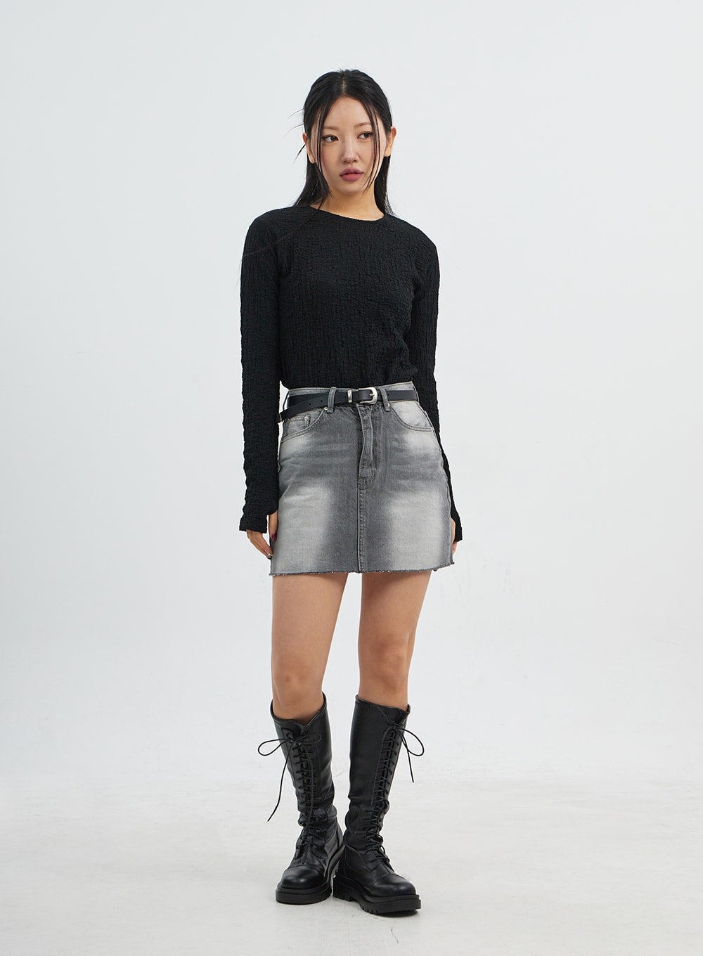 Crewneck Long Sleeve Top CJ318