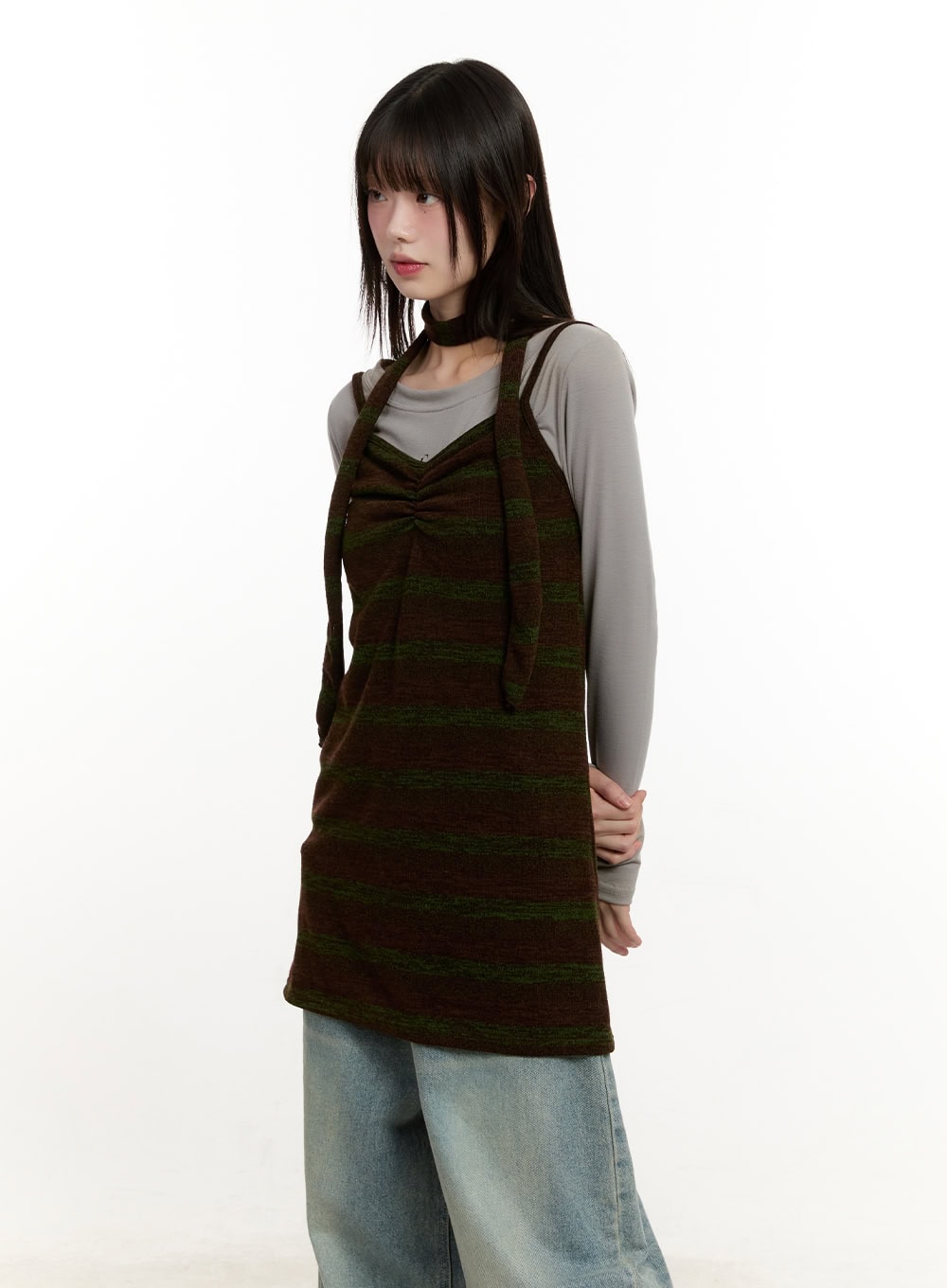 Casual Graphic Long-Sleeve Top CM513