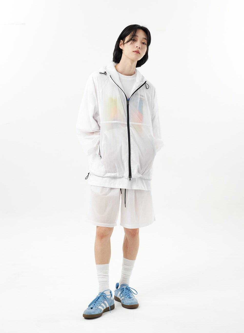 Nylon Hoodie Jacket CU314