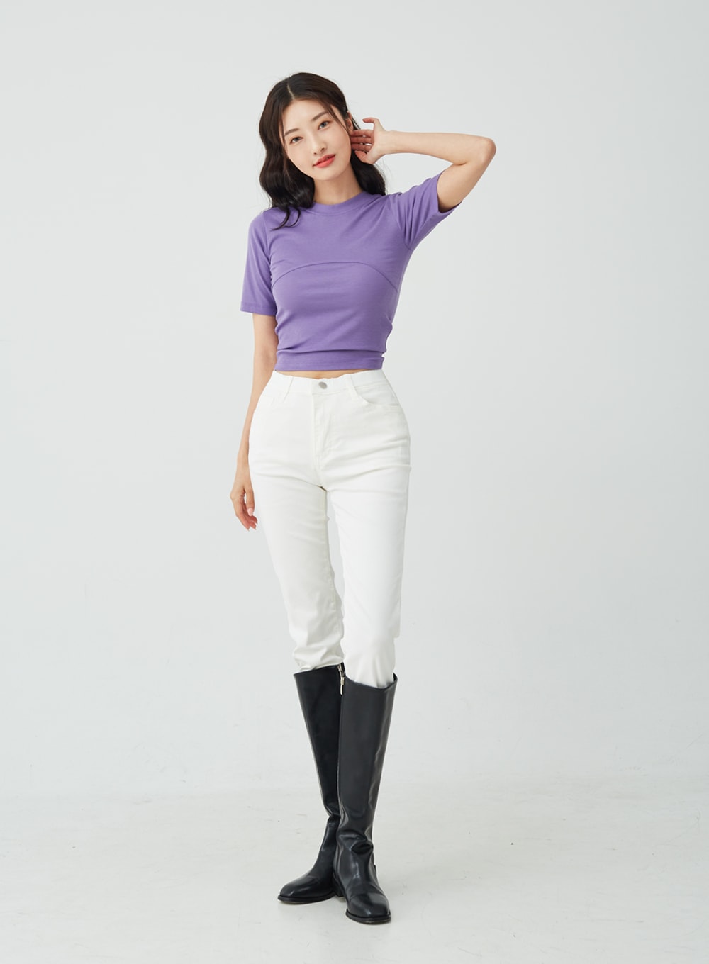 S-Line Crop T-Shirt IU26