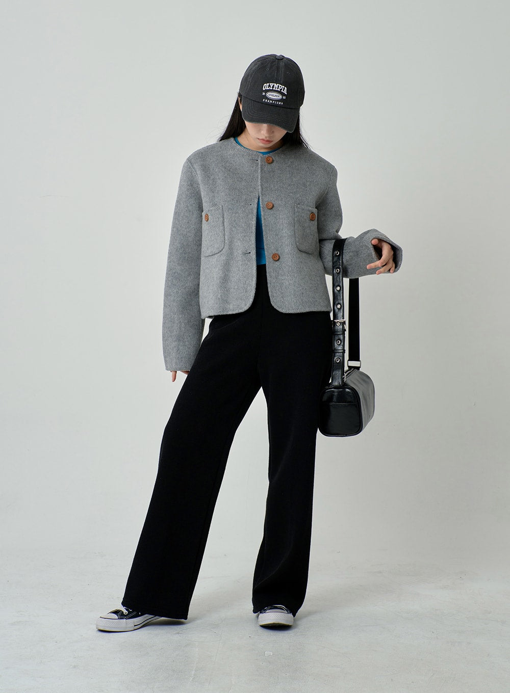 Wooden Button Jacket ON11