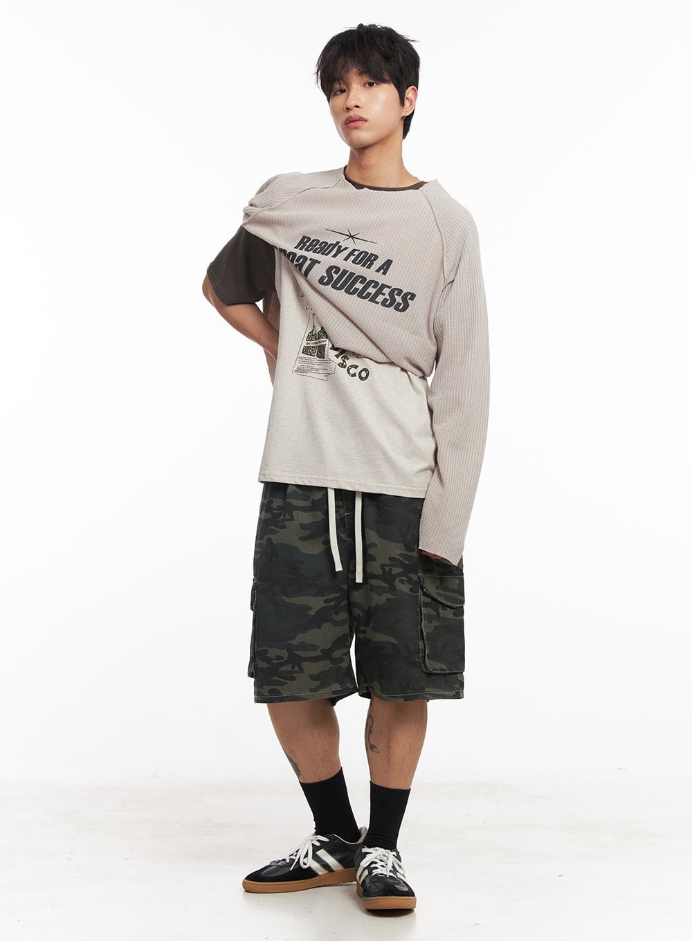 Men's Disco Graphic Raglan T-Shirt IY508