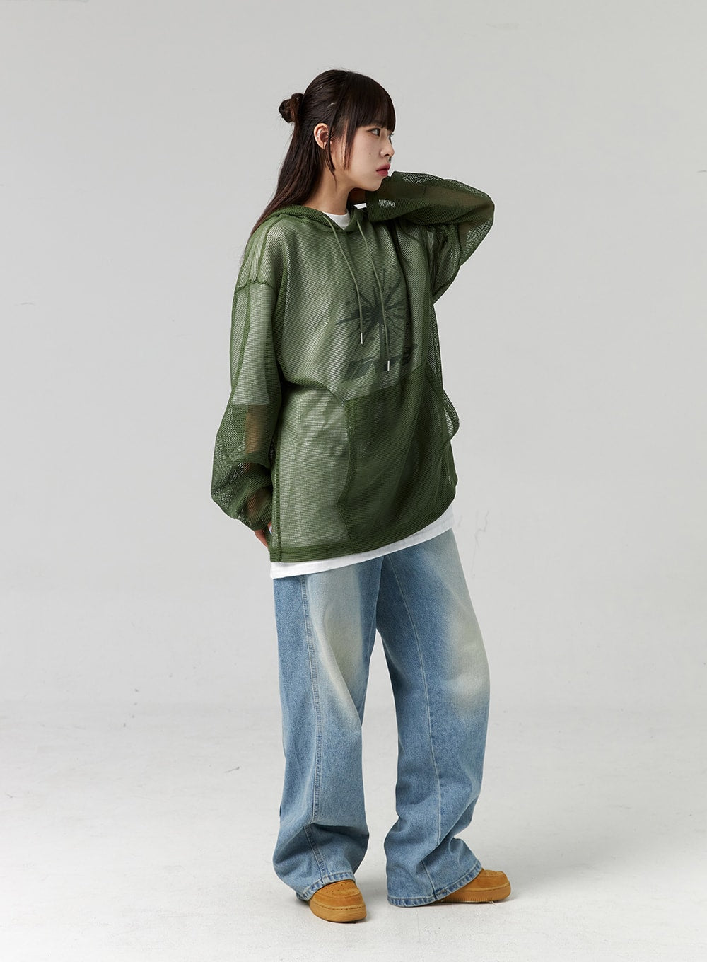 Mesh Hoodie Unisex CL321