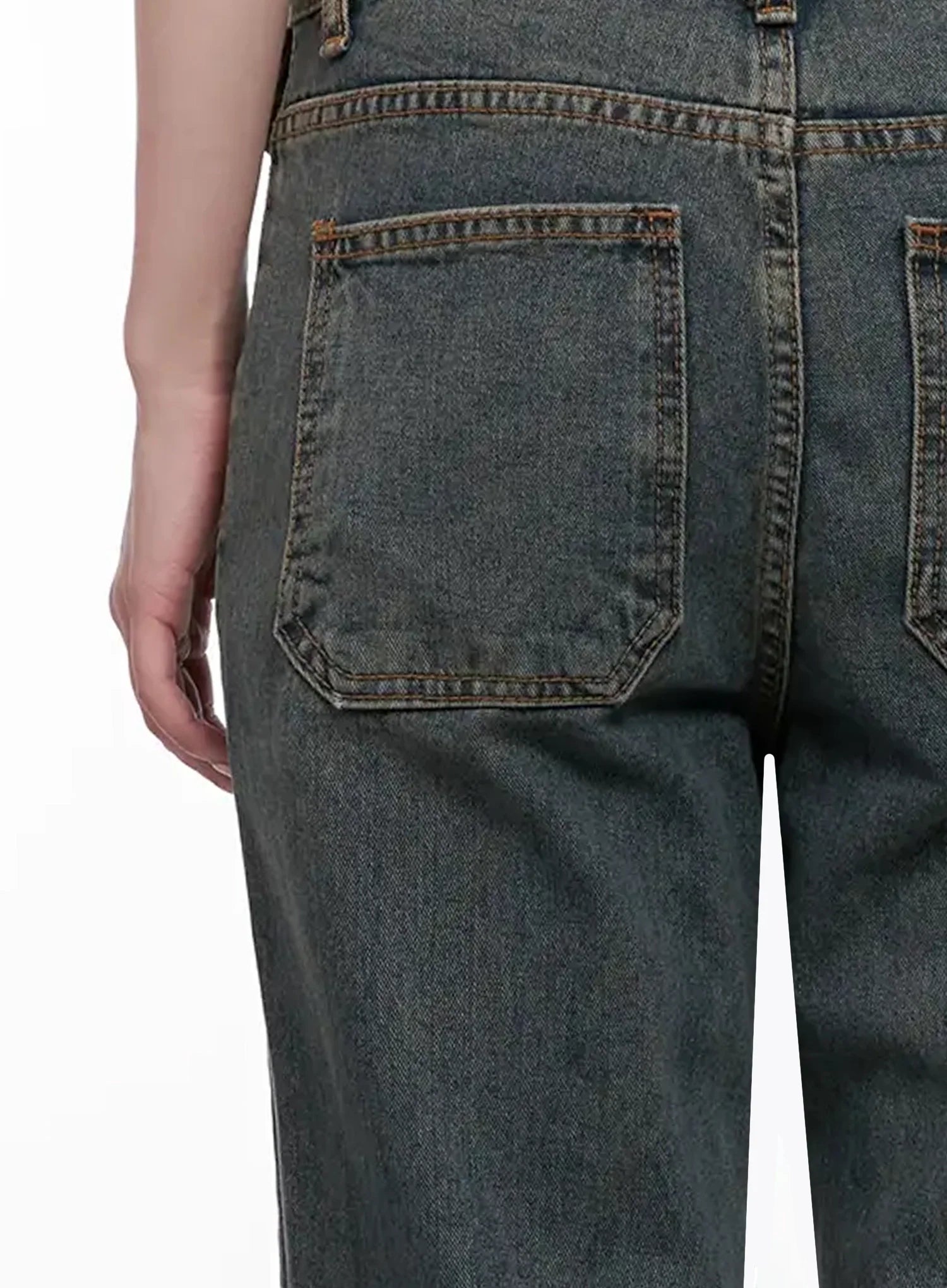 Rayne Washed Flared Jeans IS508