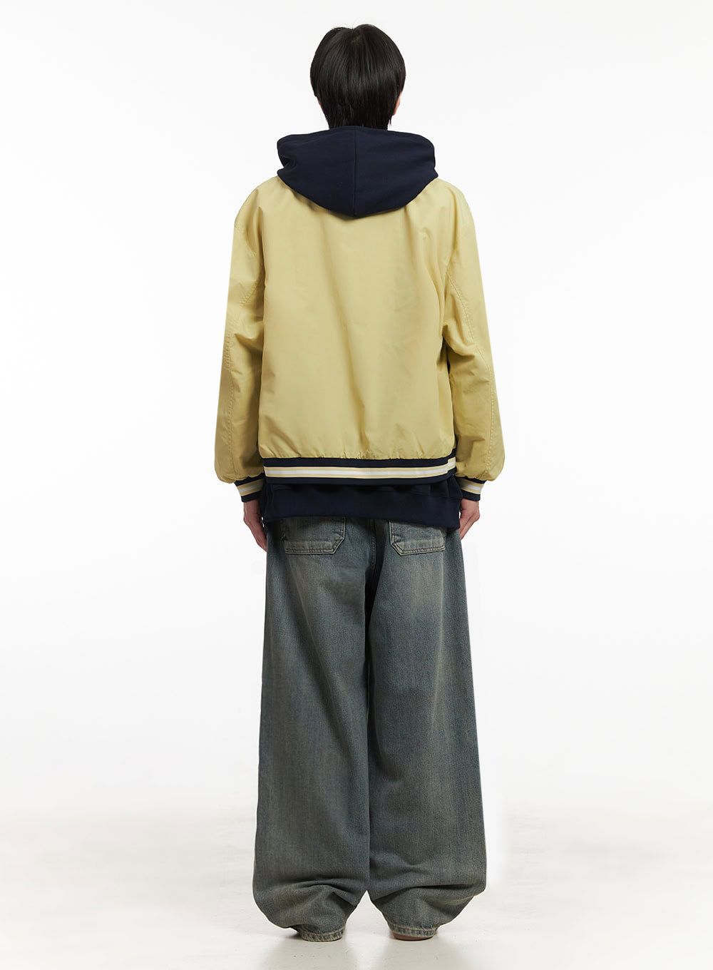 Men's Embroidered Windbreaker Varsity Jacket IA511