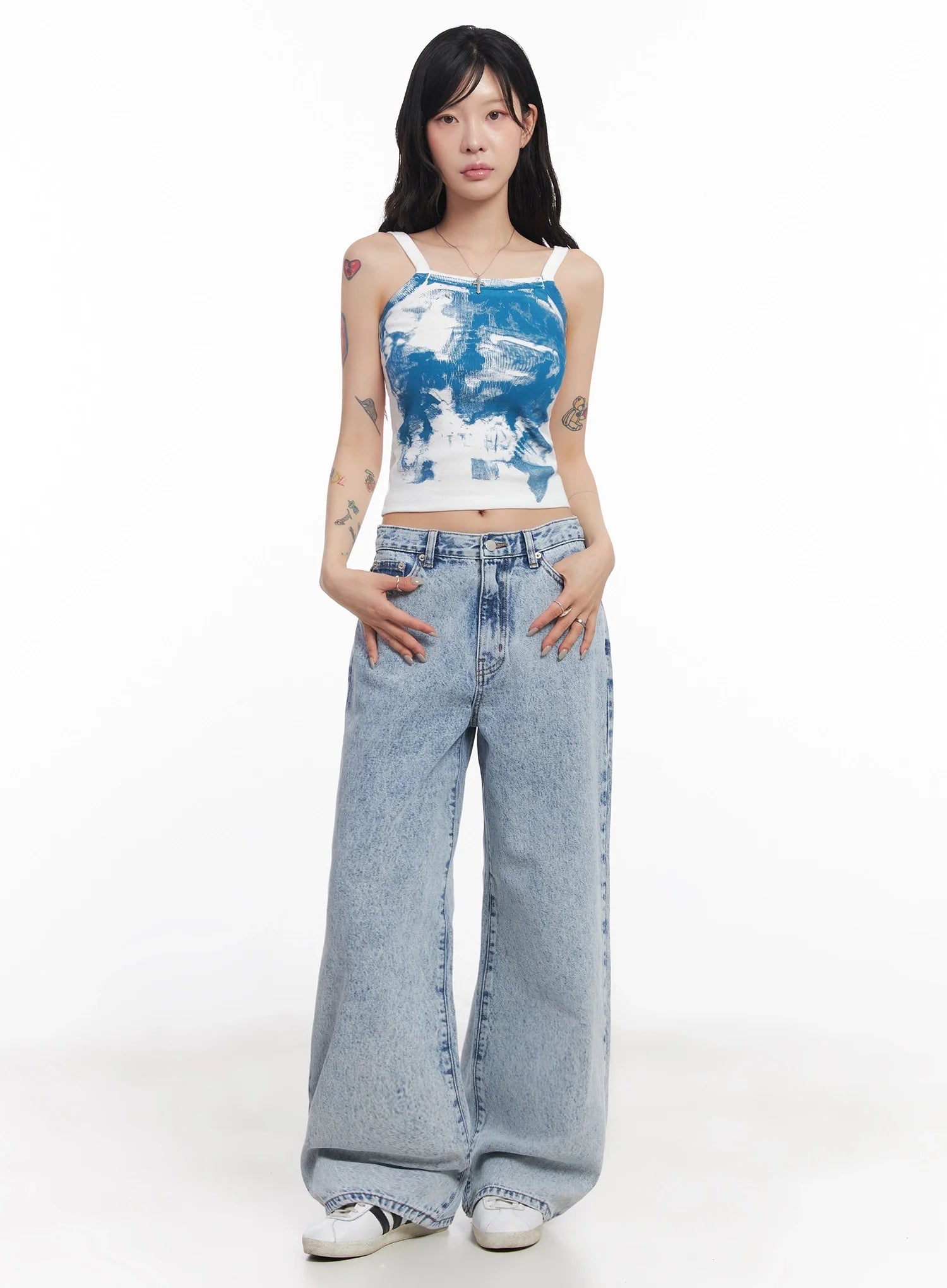 Abstract Art Print Tank IC503