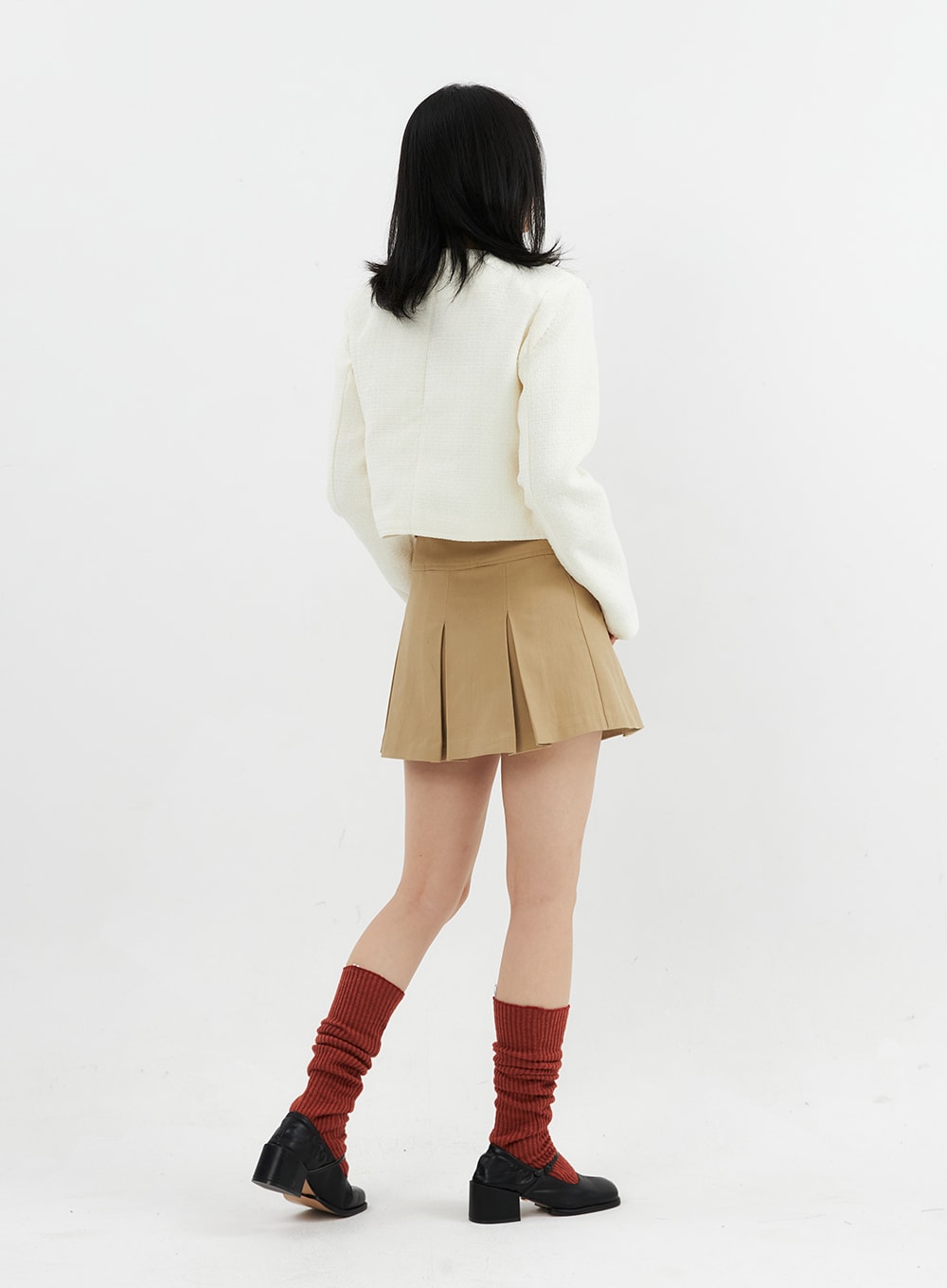 Pleated Mini Skirt OO305