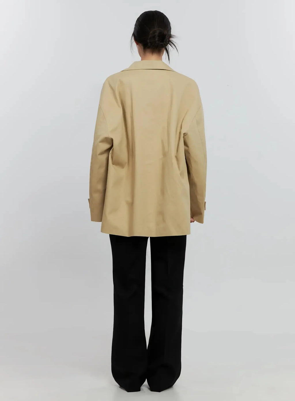 Classic Short Trench Jacket IS516