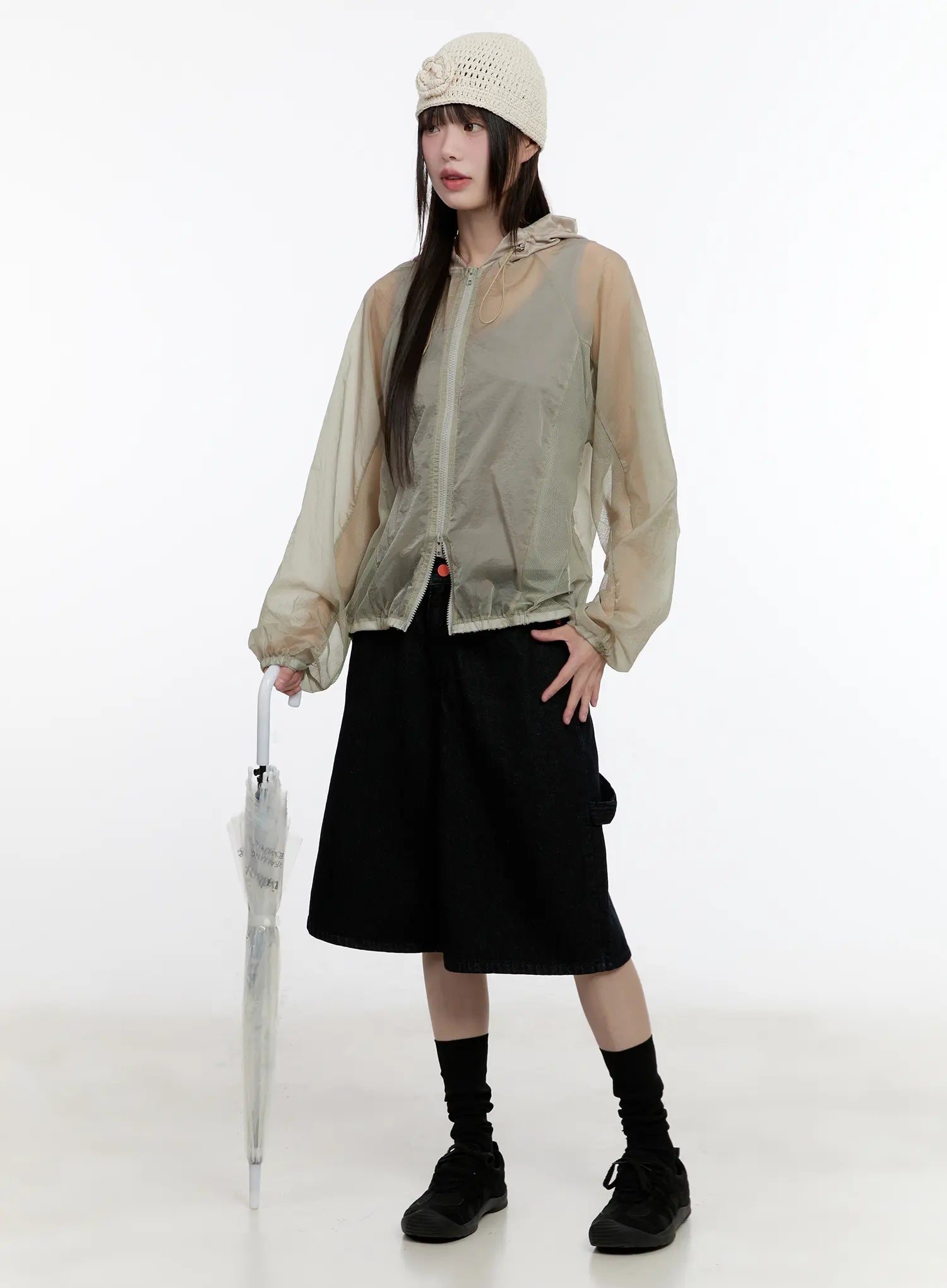 Lightweight Hooded Windbreaker CL504