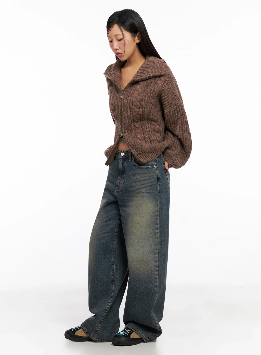 Maisie Vintage Wide-Leg Jeans IG528