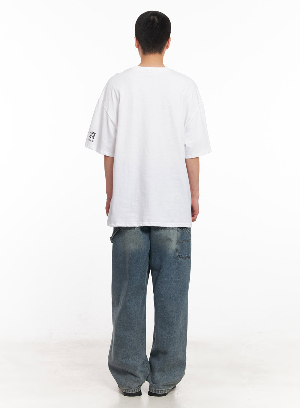 Men's Oversized Graphic T-Shirt IY505