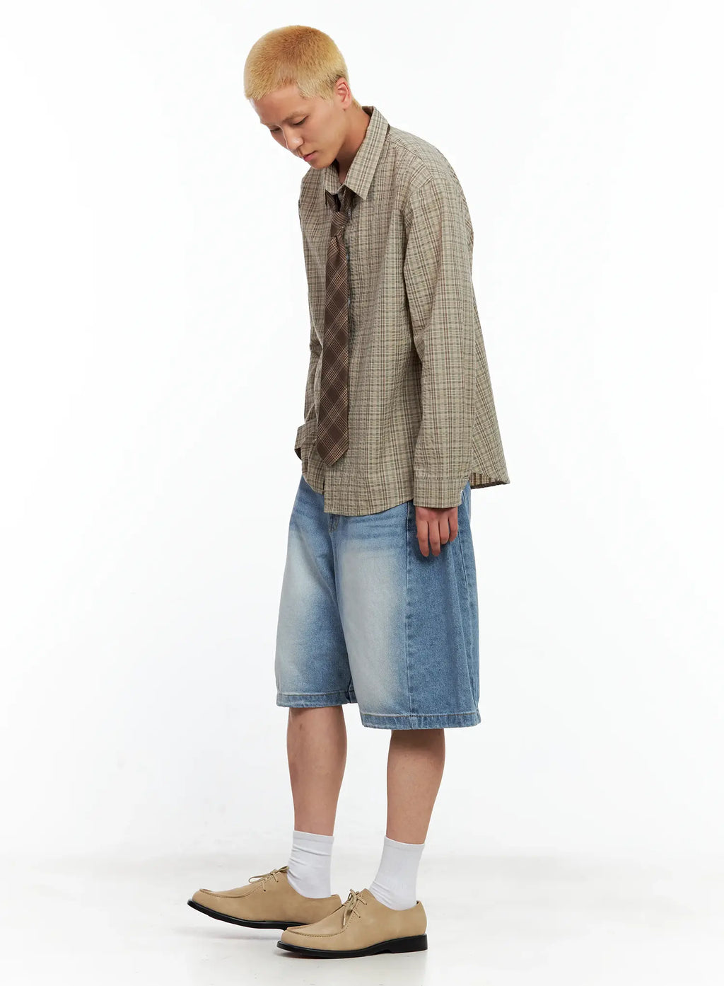 Men's Lace-Up Loafers IL514