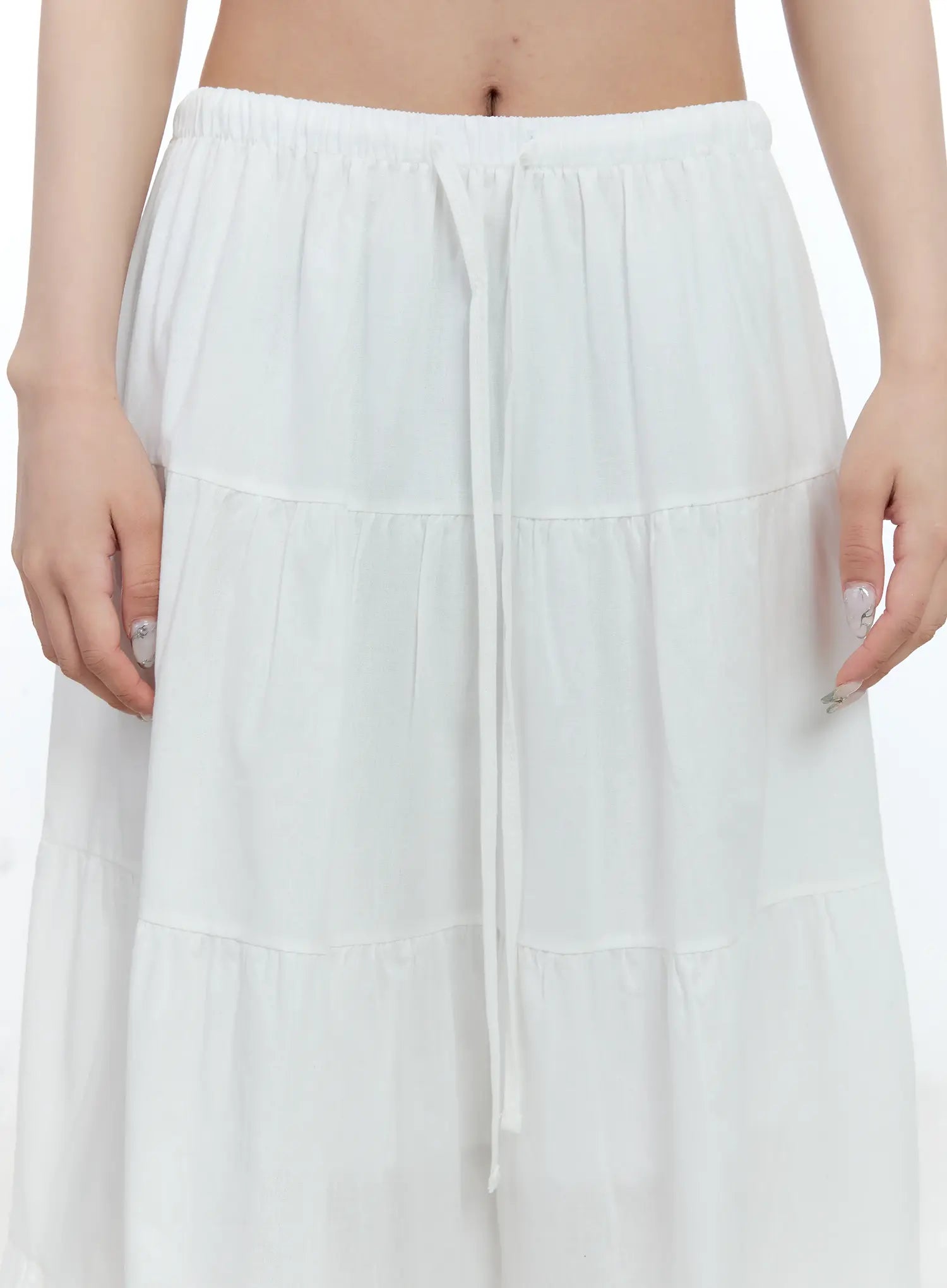 Tiered Frill Maxi Skirt CL530