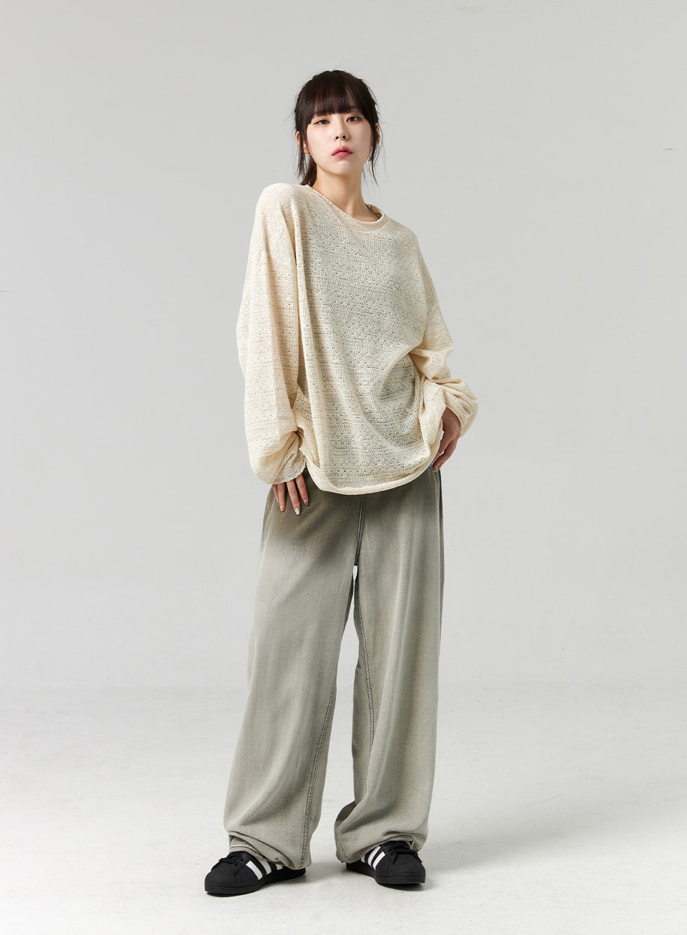 Gradient Baggy Pants CL320
