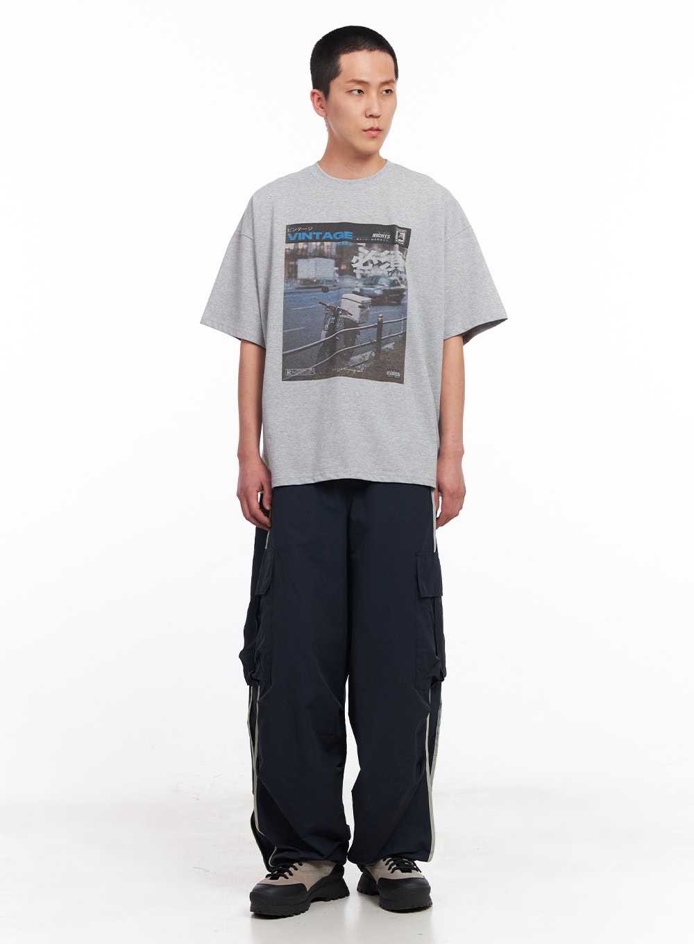 Men's Vintage Graphic T-Shirt IU512