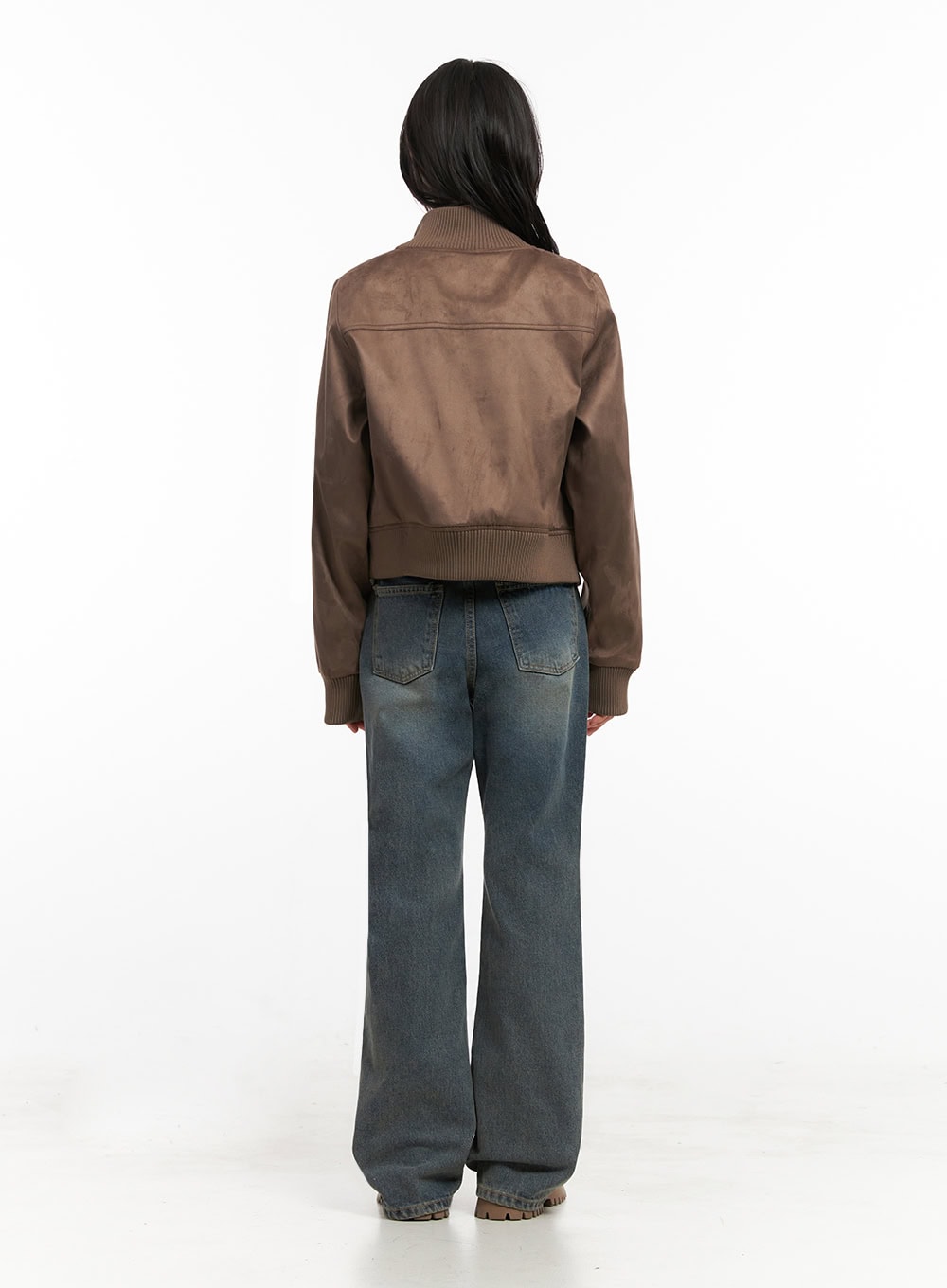 Asher Slimline Washed Bootcut Jeans ID402