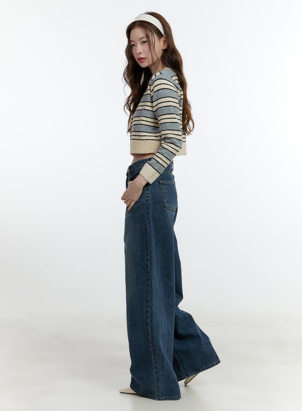 Klaudia Wide-Leg Jeans CF503