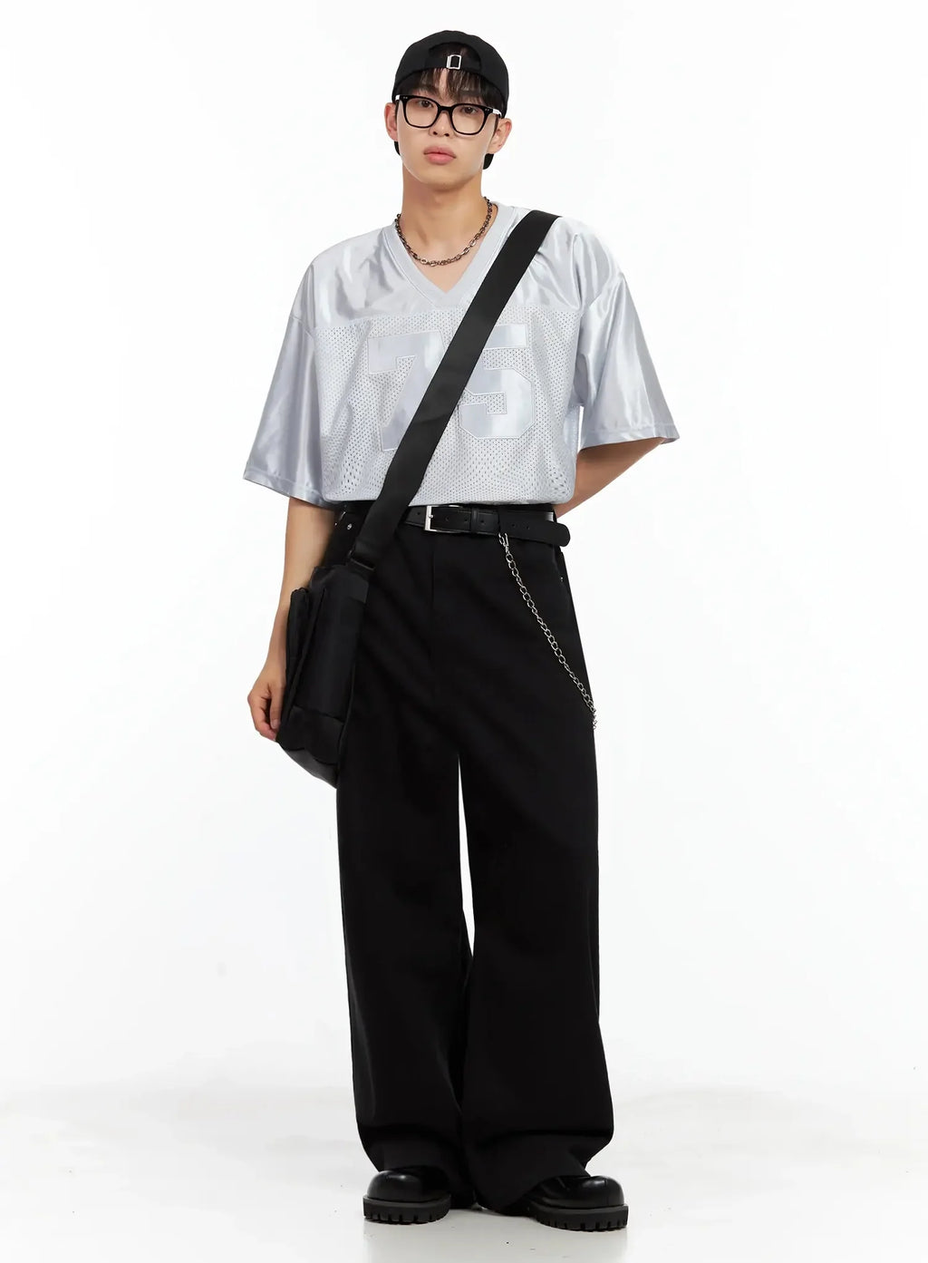 Men's Mesh V-Neck Jersey IL516