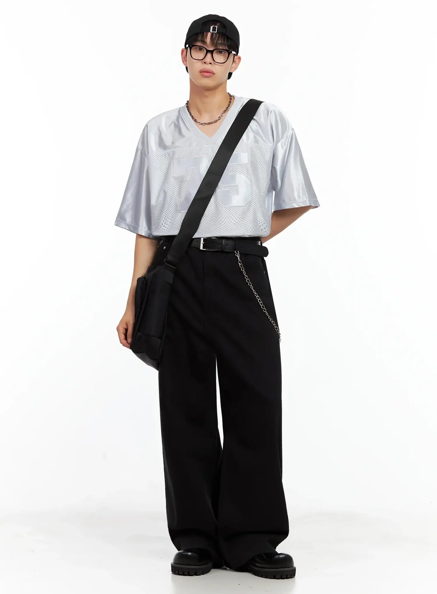 Men's Mesh V-Neck Jersey IL516