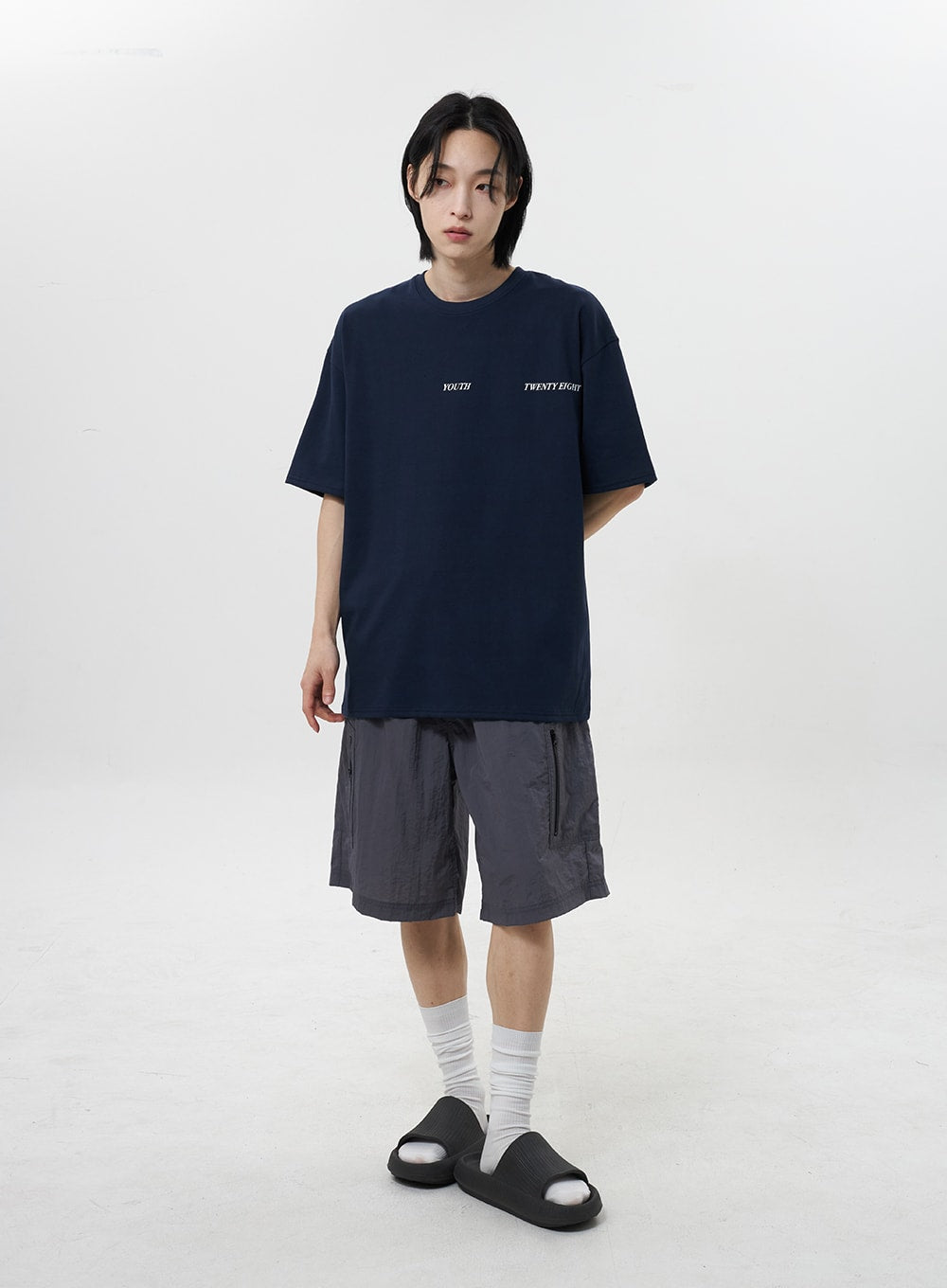 Nylon Bermuda Pants Unisex CY322