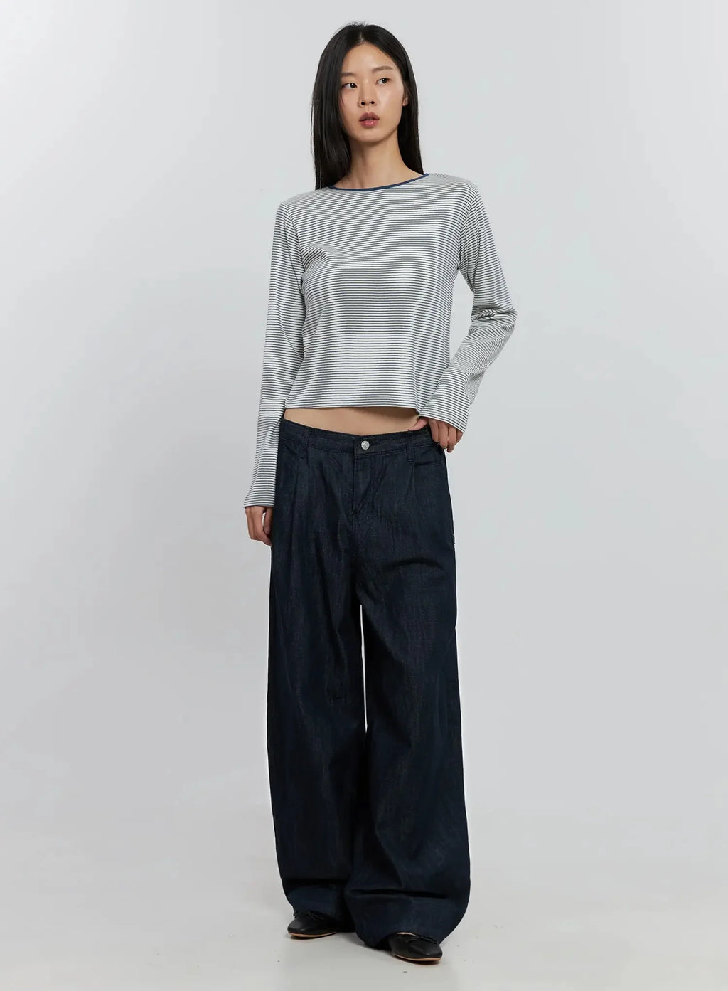 Striped Long Sleeve Tee IS516