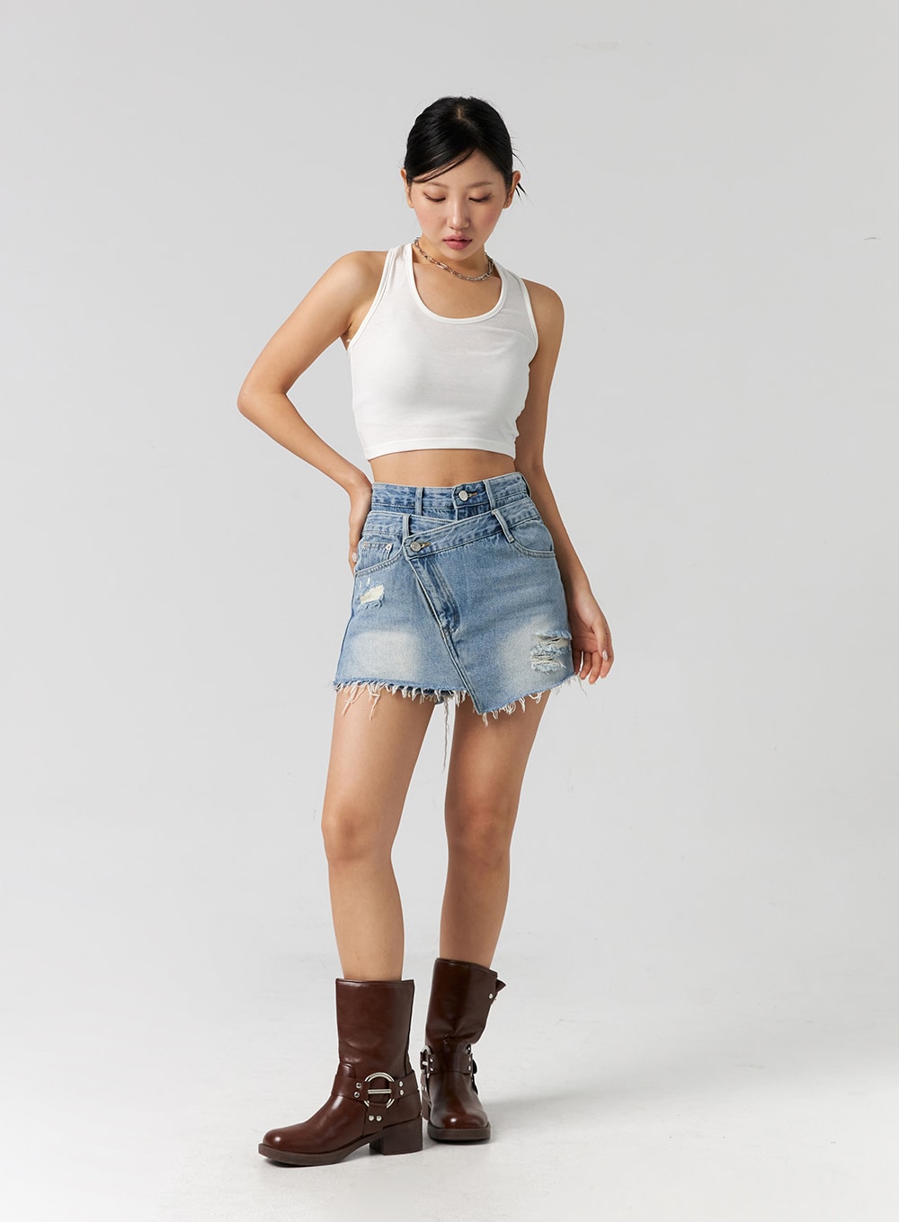 Cross Back Strap Top CG301