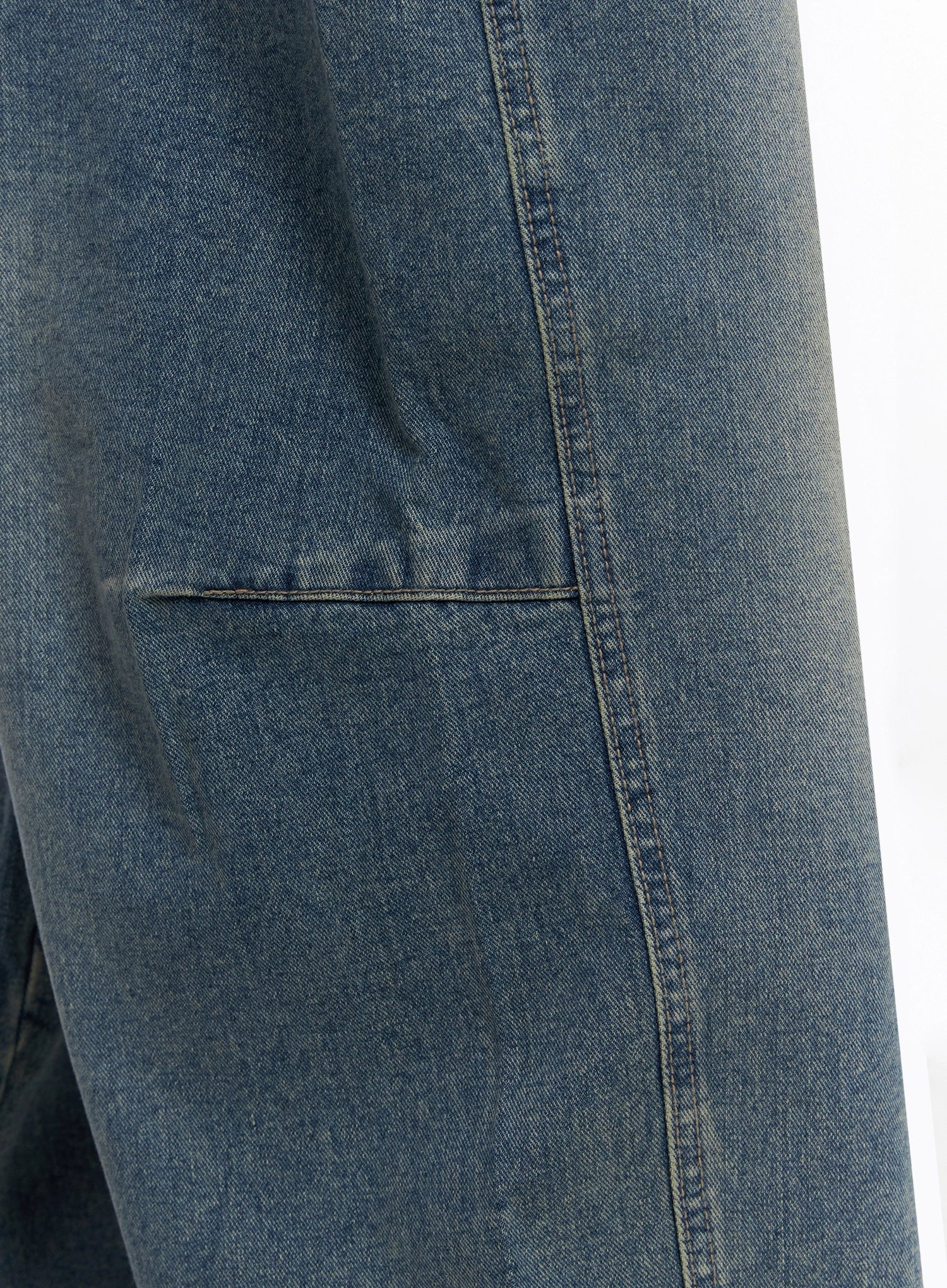 Lowfell Balloon Wide Denim Jeans CO517