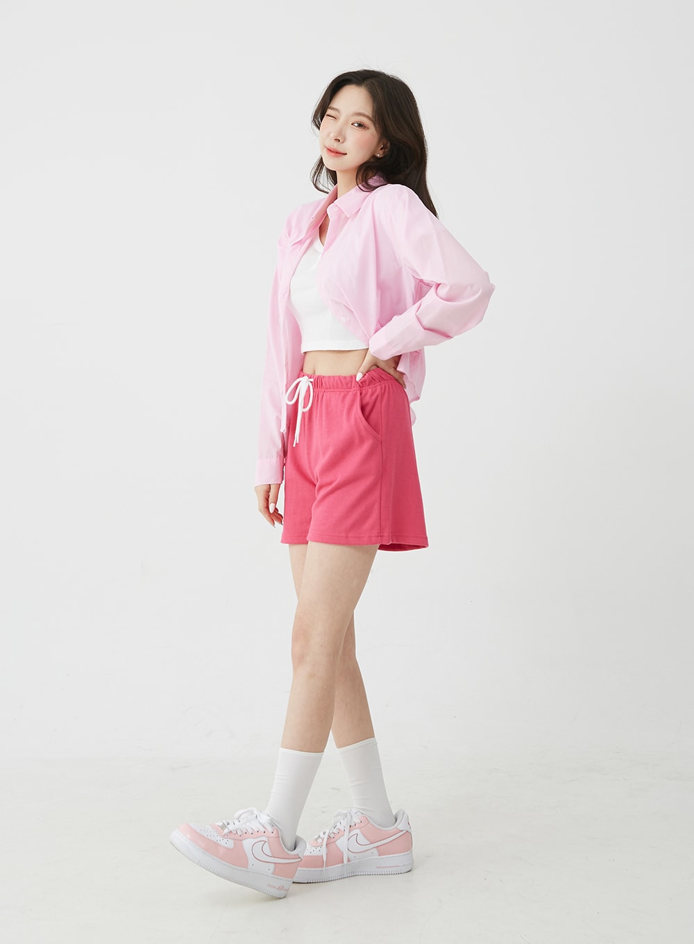 Everyday Summer Cropped Shirt BU1