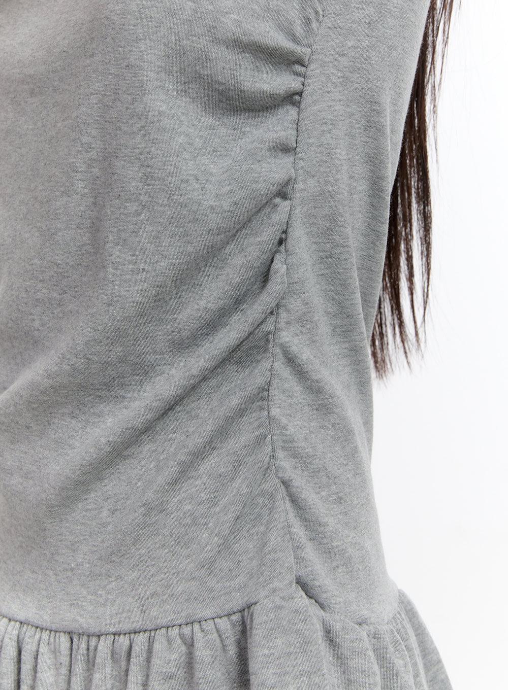 Classic Shirred Sleeveless Mini Dress CA508