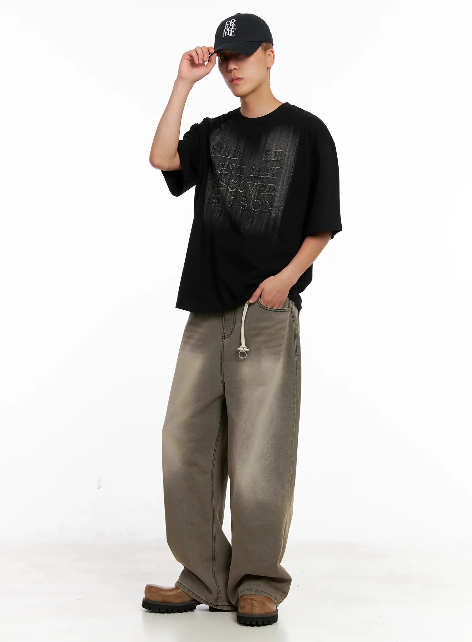 Men's Brush Painting Tee IL521